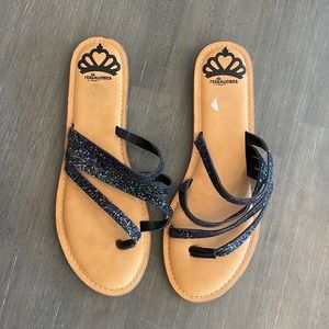 Fergalicious sparkly sandals